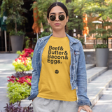 Beef Butter Bacon Eggs T-Shirt