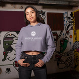 Proper Human Diet Cropped Hoodie
