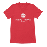 Proper Human Diet V-Neck Tee