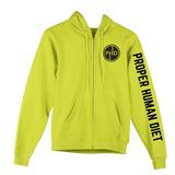 Proper Human Diet Zip Hoodie